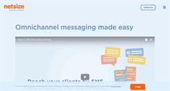 Desktop Screenshot of netsize.com