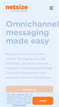 Mobile Screenshot of netsize.com